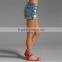 2015 scraped hand brush whiskered ripped cuffed jeans shorts JXH6603