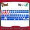 USA EU/UK Version Keyboard Cover for MacBook 12"/ Air White Pro 11"13 15"+Retina