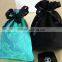 Good at price control contrast color lace medium drawstring gift bags
