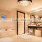 5 Star Hotel Solid Wooden Bedroom Furniture Sets / Luxury Modern Bedroom furniture