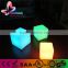 mini color changing hard PE plastic housing IPX4 rainproof light cubes
