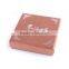 plain pink paper jewelry gift packaging boxes with lid wholesale