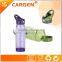 Promotion flip straw plastic drinking water bottles