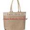 personalised jute shoulder bags and burlap sack for wholesale