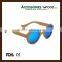 2016 Cheap Bamboo Sunglasses Natural Wood Sunglasses with Fashion Model for Unisex