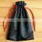 customised hair packaging bag satin material