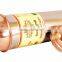 IndianArtVilla Handmade Steel Copper Big Cap Thermos Design Bottle - 850 ML - Storage Water Good Health Benefits Yoga, Ayurveda