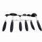 Silicone handle heat resistant durable non-toxic silicone kitchen utensils