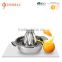 Stainless Steel Lemon Orange Citrus Juicer With Bowl, stainless steel manual juicer,Lemon Squeezer