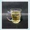 2016 new design shull shape glass cup beer glass cup with skull shape