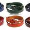 New Custom Printed Genuine Leather Fancy Bracelet With Customized Logo