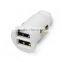 CE FCC RoHS 2.1/3.1A High Quality 2 USB Car Charger with LED Working Light