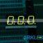 SMD 0.8 inch three digit Seven segment led display with multi color
