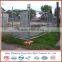 Temporary fence/rubber coated cement block fence