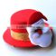 MYLOVE christmas hat mini top hat hair clip christmas items santa hat XMAS-02