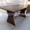 Antique french style dining table , Metal dining table