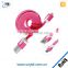 New Flat Micro USB Cable mobile phone usb charging cable