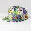 Hat With Floral Flat Brim,hat Flat Bill,boy Flat Brim Hat