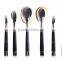 Oval like spoon top quality makeup cosmetic brushes set