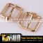 Shoes fashion small gold square metal buckles