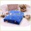 New Pattern Blue and Yellow Moon and Star print Flannel Fleece Blanket Made IN China