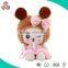 2015 Hot Sale Cute Soft Stuffed Wholesale plush cat toy For Kids Gift