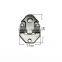 Limited Slip Non-skid Metal Ski Boot Buckles