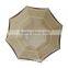 Gray golor double layers heat protection umbrella