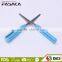 S16001 -2016 New style and design 4.5" plastic handle stationery scissors with saft cover