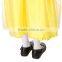 2015 New Girls Cinderella Dresses Children Snow White Princess Dress Rapunzel Aurora Kids Party Costume Clothes Free Shipping