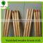 Varnished eucalyptus wood broom stick /straight mops wooden handle from China factory