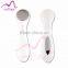 Battery operated handheld cleaning brush/face clean massager/ion machine