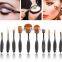 2016 Big Round toothbrush best makeup tool sets plastic personalized makeup brushes