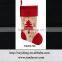 hot selling jute christmas stocking