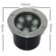 lowest price 6000k 6500k france customer request AC85-265V cold white 18W underground light 304 Stainless steel buried l