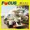 HOWO Chassis 14m3 Concrete Mixer Truck with 8X4 Driving Mode