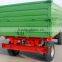 e Euro style tractor use hydraulic 5 Ton~10T,heavy duty farm tipping trailer,farm dump wagon ,rear and side tipping with