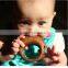 wooden baby rattle