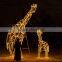 Waterproof outdoor high quality wholesale led new year motif decoration