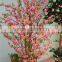 Fire Proof Artificial Mini Peach Blossom Tree Potted Plant for Festival Decoration Factory Direct LGH15-04