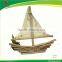 Nautical Decor Mini Wooden Craft Sailing Boat