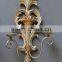MW-0009-02 Silver hanging wall candle holder with metal