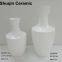 Modern Vase White Color Vase Dolomite Vase Indoor Vase Table Vase Ceramic Vase for Home Decor