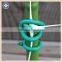 flexible green plastic garden plant soft twist tie for gardening