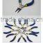 Mini 4.5" polishing Round nose pliers With plastic