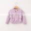 2016 Pink Lovely Girls Kids Sweater Wholesale Korea Kids Wear