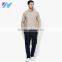 Men's Clothing Long Sleeve Beige Casual Kurta Designs For Men