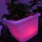 led light garden light up flower pot
