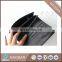 sublimation stylish black wallet with detachable flap and six card stots