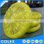 60-Inch Inflatable Heavy-Duty Swimming Pool Lemon Slice Float